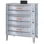 image of Blodgett 911P TRIPLE Gas Pizza Deck Oven, Triple Deck
