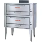 image of Blodgett 961P DOUBLE Gas Pizza Deck Oven, Double Deck