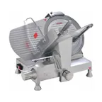 image of Eurodib USA HBS300L 12" Manual Meat Slicer, Belt Driven, Aluminum, 230 Watt, 1/3 Hp - Open box