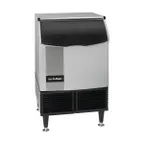image of Ice-O-Matic ICEU150HA 25" Air Cooled Half Cube 185 lb Undercounter Ice Machine with 70 lb Bin - Open box