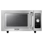 image of Midea 1025F0A 1000 W Light Duty Commercial Microwave Oven,Dial Controls - Open box