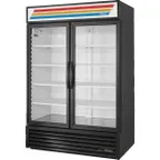 image of True GDM-49-HC~TSL01 54" Two Section Merchandiser Refrigerator - Open Box