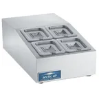 image of Arctic Air ACP4SQ 15" Compact Countertop Refrigerated Prep Rail, 4 Pan Capacity