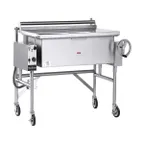image of AccuTemp ALTGSE-40 Edge Series Gas Tilting Skillet Braising Pan, 40 Gallon, Manual Tilt, 120.000 BTU