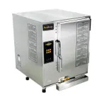 image of AccuTemp N61201E060 Countertop Gas Boilerless Convection Steamer w/ 6 Pans, 60.000 BTU