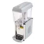 image of Adcraft JD-1 Single 3-Gallon Refrigerated Juice Dispenser w/ Stainless Steel Base, Drip Tray