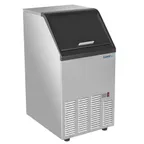 image of Adcraft LUIM-80 21" Air Cooled Full Cube 80 lb Undercounter Ice Machine with 25 lb Bin