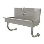 image of Advance Tabco 19-18-1-EFADA 40" Wall Mounted Hand Sink with e-Faucet - 16 gauge