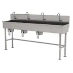 image of Advance Tabco 19-FM-80KV 80" Freestanding Hand Sink