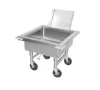 image of Advance Tabco 9-FSC-20 Soak Sink, Portable, 20" Working Height