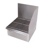 image of Advance Tabco 9-OP-24FM-SSR 21" Mop Sink, 21"W x 24"L x 10"D Bowl with S.Steel Grating/Right Splash