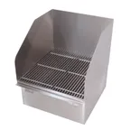 image of Advance Tabco 9-OP-24FM-SSRL 21" Mop Sink, 21"W x 24"L x 10"D Bowl with S.Steel Grating/3 Splashes
