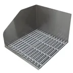image of Advance Tabco 9-OP-36FM-FGL 36" Mop Sink, 33"W x 24"L Bowl with Fiber Glass Grating/Left Splash