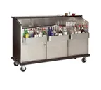 image of Advance Tabco AMD-6B Portable Bar, 74-3/8"W X 28-1/8"D X 46-5/8"H