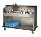 image of Advance Tabco AMS-5B Portable Bar, 62-1/4"W X 27-1/4"D X 46-5/8"H