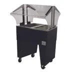 image of Advance Tabco B2-CPU-B 31" Ice Cooled Portable Food Buffet Table with Open Base, (2) Pan