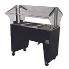 image of Advance Tabco B3-CPU-B 47" Ice Cooled Portable Food Buffet Table with Open Base, (3) Pan