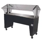 image of Advance Tabco B4-STU-B 62" Portable Solid Top Buffet Table with Open Base