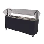 image of Advance Tabco B5-CPU-B-SB 77"  Ice Cooled Portable Food Buffet Table with Enclosed Base, (5) Pan