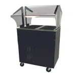 image of Advance Tabco BMACP2-B-SB 31" Mechanically Assisted Cold Pan Table with Enclosed Base, (2) Pan