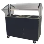 image of Advance Tabco BMACP3-B-SB 47" Mechanically Assisted Cold Pan Table with Enclosed Base, (3) Pan