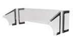 image of Advance Tabco BSG-SGL2 Single Side Food Shield On (2) Well Everyday Buffet