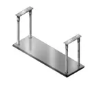 image of Advance Tabco CM-18-48 Stainless Steel Ceiling Mounted Single Shelf - 48"L x 18"D