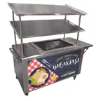 image of Advance Tabco CPU-MC-52 65" Mobile Serving Cart