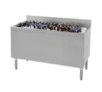 image of Advance Tabco CRBB-60 60" Underbar Ice Well Bottle Cooler
