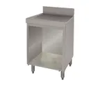image of Advance Tabco CRD-30B Underbar Basics™ Drainboard, Open Cabinet Base