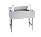 image of Advance Tabco CRI-12-42-7 42" Stainless Steel Underbar Ice Bin with 7-Circuit Cold Plate
