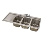 image of Advance Tabco DBS-43R Bar Sink, Drop-In