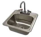 image of Advance Tabco DI-1-1515-X Special Value Drop-In Sink, 1-Compartment