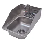 image of Advance Tabco DI-1-5SP Drop-In Sink, 1-Compartment, 12"W X 18-1/2"D O.A.