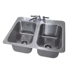 image of Advance Tabco DI-2-10 Drop-In Sink, 2-Compartment