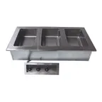 image of Advance Tabco DISW-3-240 Hot Food Well Unit, Drop-In, Electric