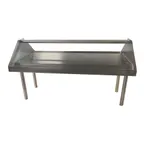 image of Advance Tabco DTA-79S Double Sided Slant Solid Base Rack Table Mounted Sorting Shelf