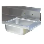 image of Advance Tabco DTA-99A Sink Bowl, 16"W X 20"D X 12" Deep, Welded Into Top,