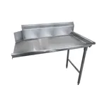 image of Advance Tabco DTC-S30-36R 35" Clean Straight Dishtable w/ Right Drainboard, 10.5" Backsplash