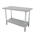 image of Advance Tabco ELAG-307-X 84" Stainless Steel Top 73" - Work Table