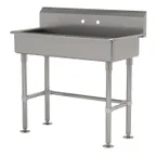image of Advance Tabco FC-FM-1-ADA 40" Freestanding Hand Sink without Faucet - 16 gauge
