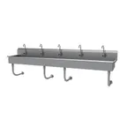 image of Advance Tabco FC-WM-100EFADA 100" Wall Mounted Hand Sink
