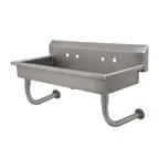 image of Advance Tabco FC-WM-40-ADA 40" Wall Mounted Multi-Station Hand Sink without Faucet - 16 gauge