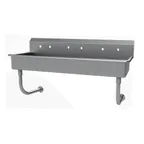 image of Advance Tabco FC-WM-60-ADA 60" Wall Mounted Multi-Station Hand Sink without Faucet - 16 gauge