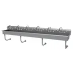 image of Advance Tabco FS-WM-120-ADA-F 120" Wall Mounted Hand Sink