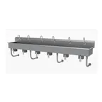 image of Advance Tabco FS-WM-120KV 120" Wall Mounted Hand Sink