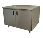 image of Advance Tabco HB-SS-304 48" Cabinet Base Hinged Doors Work Table