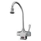 image of Advance Tabco K-186 Hands-Free Gooseneck Electronic Faucet, Deck Mount