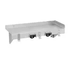 image of Advance Tabco K-245 Stainless Steel Wall Mounted Utility Shelf - 24" x 8"