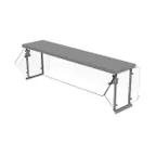 image of Advance Tabco NSG-15-3WELL Stationary Sneeze Guard